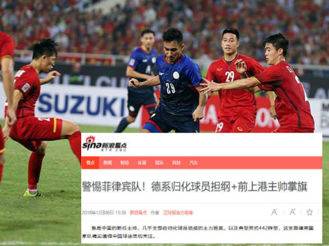 Việt Nam hạ Philippines có siêu HLV ở AFF Cup: Báo Trung Quốc bất ngờ