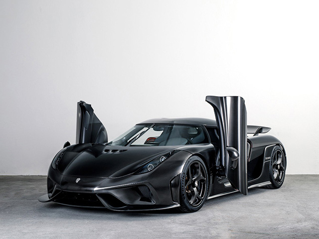 Hypercar Koenigsegg Regera độc đáo với lớp vỏ ”carbon trần”