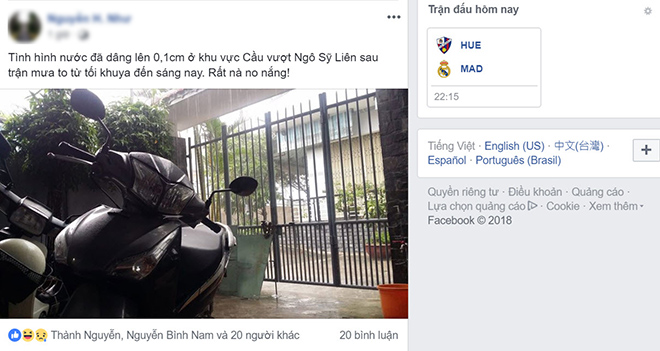 Dân mạng Đà Nẵng đua nhau đăng ảnh “phố biến thành sông” - 8