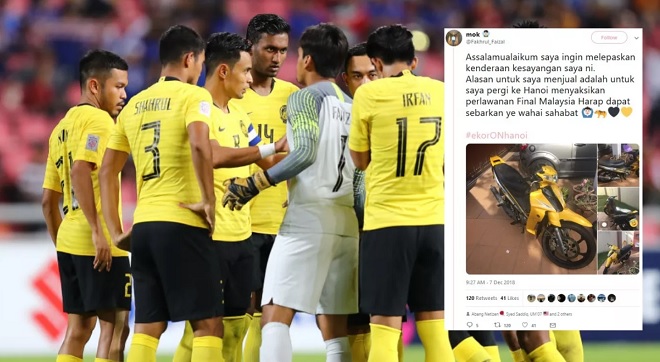 AFF Cup: CĐV Malaysia &#34;đua nhau&#34; bán tài sản đến Hà Nội xem chung kết - 1