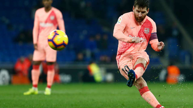 Chấm điểm siêu sao vòng 15 La Liga: &#34;Vua&#34; Messi khai sinh kì tích 90 năm - 1