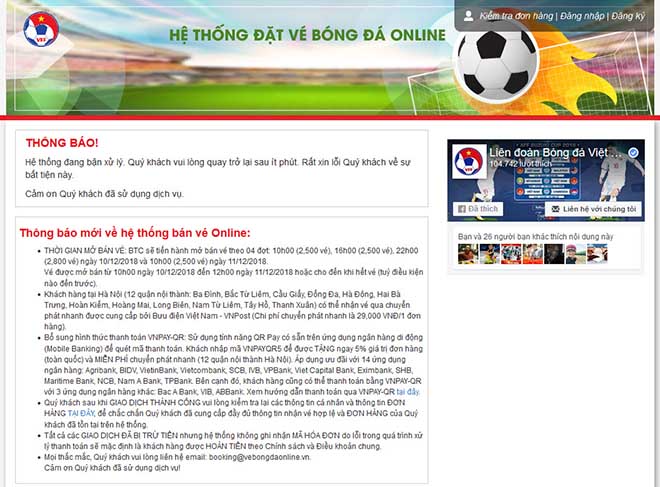 Mua vé trận Việt Nam - Malaysia 10/12: 5.000 vé đã &#34;hết veo&#34; - 1