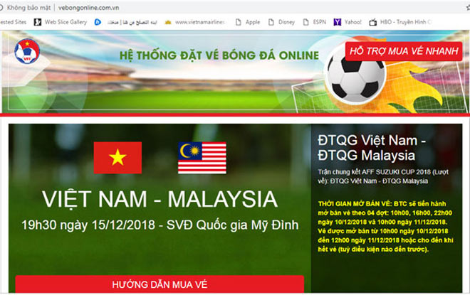 Mua vé trận Việt Nam - Malaysia 10/12: 16 phút bán hết vé buổi sáng - 8