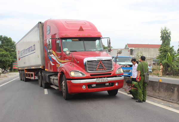 Vụ tài xế xe container đâm CSGT thành án lệ tội “giết người” - 1