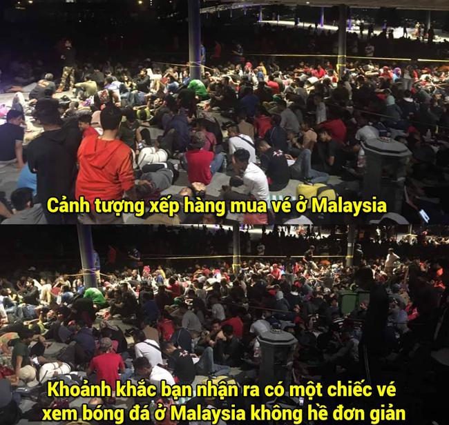 Mua vé xem chung kết ở Malaysia cũng &#34;sốt&#34; không kém gì ở Việt Nam.