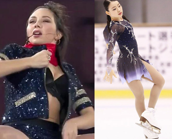 “Tiên nữ” cởi áo trượt băng gợi cảm bị thiên thần Nhật Bản qua mặt - 1