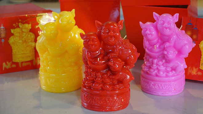 Nến thơm Vượng Phúc Vượng Tài “gây sốt” thị trường dịp Tết Nguyên đán Kỷ Hợi 2019 - 3