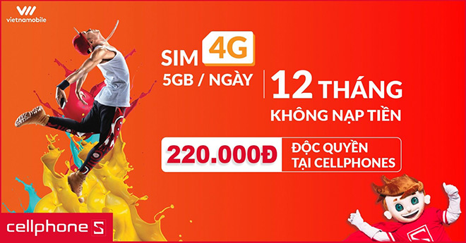 Sim 4G siêu data 1800GB/năm, lướt web thả ga – độc quyền tại Cellphones - 3