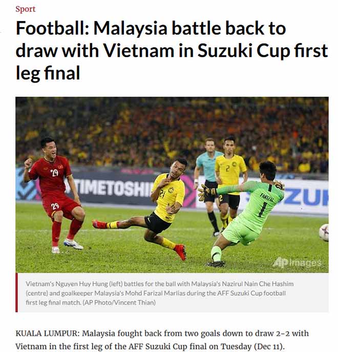Việt Nam xuất thần ở chung kết: Báo châu Á tin vào lợi thế 2 bàn sân khách - 1