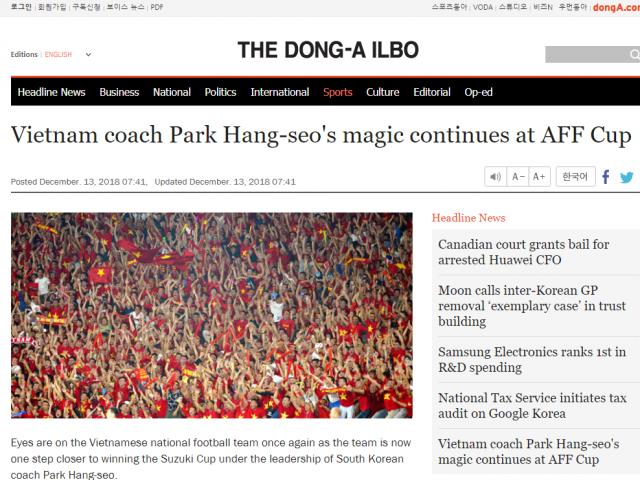 Báo Hàn làm “lộ bài” Park Hang Seo và ĐT Việt Nam lượt về đấu Malaysia