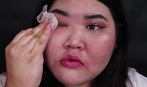 Hot girl mạng bị dọa giết sau khi tẩy trang để lộ mặt mộc - 2