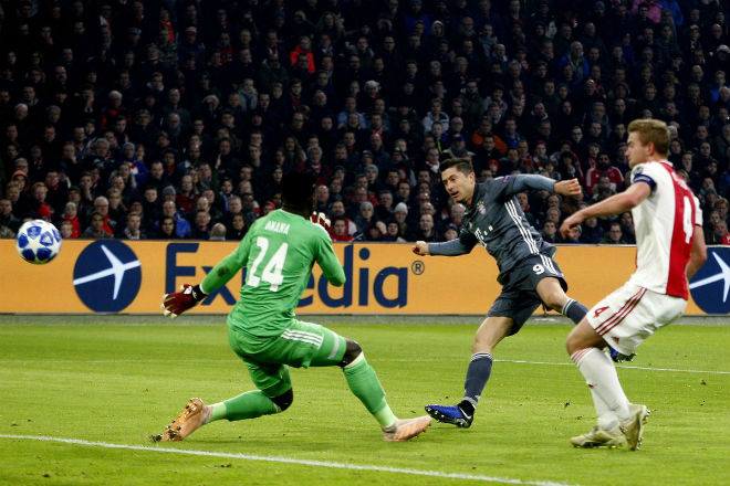 Ajax - Bayern Munich: Phút bù giờ &#34;điên rồ&#34;, mãn nhãn đại tiệc 6 bàn - 1