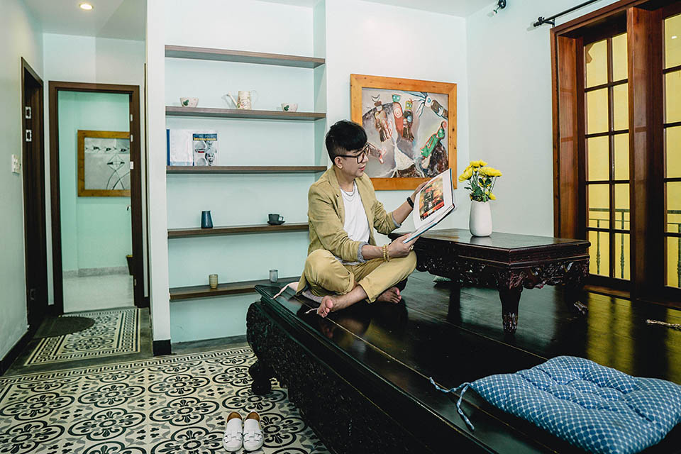 Biệt thự 21 tỷ phong cách cung đình Huế lần đầu được Long Nhật hé lộ - 10