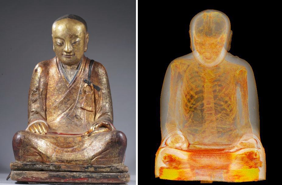 Dân TQ đòi xác ướp nhà sư trong tượng Phật 1.000 tuổi, Hà Lan nói gì? - 1
