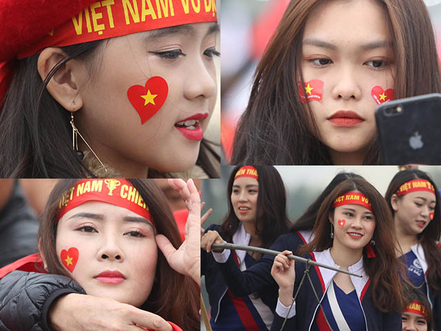 Bóng đá - ĐT Việt Nam quyết đấu Malaysia: Hot-girl, "ông già Noel" khuấy động Mỹ Đình