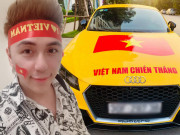 Ca nhạc - MTV - SAO Việt &quot;độ xe, đi bão&quot; mừng ĐT Việt Nam thắng sốc Malaysia