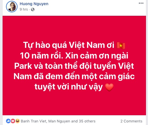 Việt Nam vô địch AFF Cup 2018: Dân mạng ngất ngây, nước mắt tuôn trào - 1