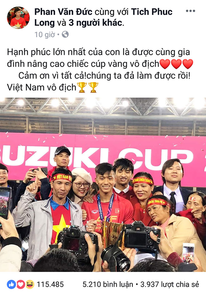 Tuyển thủ Quang Hải dành ngôi vô địch AFF Cup cho cổ động viên nhí “đặc biệt” - 3