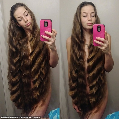 Cô gái bị nhiều đàn ông quấy rối vì tóc dài hơn 1 mét - 3