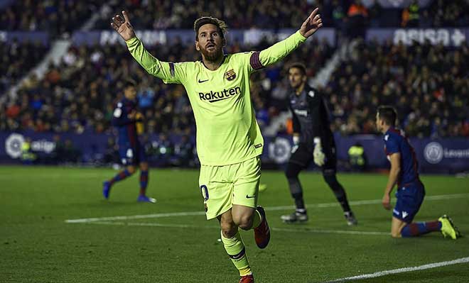 Chấm điểm siêu sao La Liga vòng 16: Messi hat-trick & 2 kiến tạo “vô đối” - 1