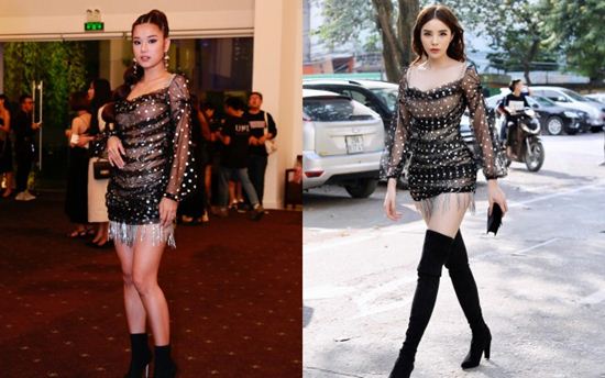 Kỳ Duyên đã có đối thủ mặc trùng váy và kết quả bất ngờ - 5