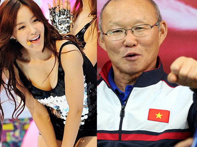 Sao Châu Á - Mỹ nhân Hàn mắc lỗi hài hước khi chúc mừng HLV Park Hang-seo