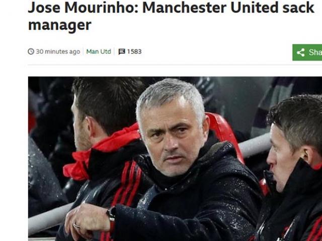 MU sa thải Mourinho: Báo chí thế giới xôn xao, fan ”Quỷ đỏ” mở tiệc