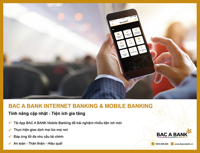 “Cài app liền tay - nhận ngay quà tặng” với Bac A Bank Mobile Banking - 1
