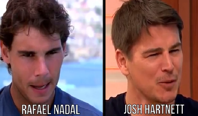Choáng: Federer – Nadal – Djokovic có &#34;bản sao&#34; không cùng huyết thống - 4