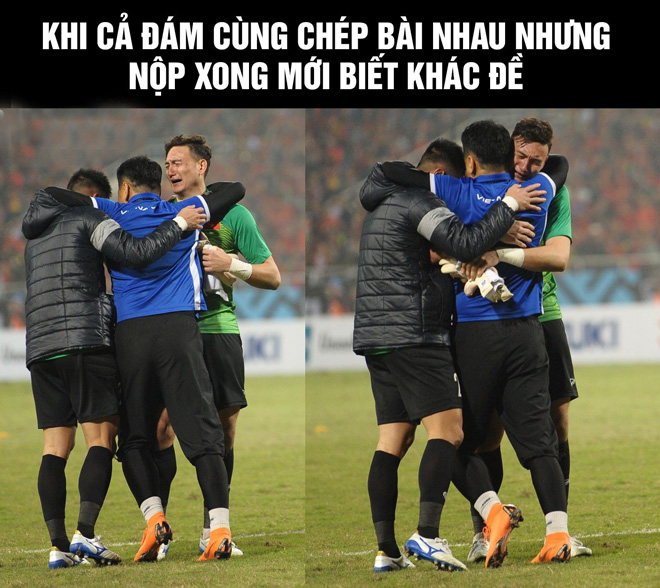 Dân mạng chế ảnh biểu cảm của Lâm Tây khi Việt Nam vô địch AFF Cup - 1