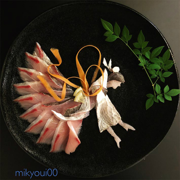 Ngả mũ bái phục đầu bếp Nhật, đem hết cả thế giới cổ tích vào từng miếng sushi - 2