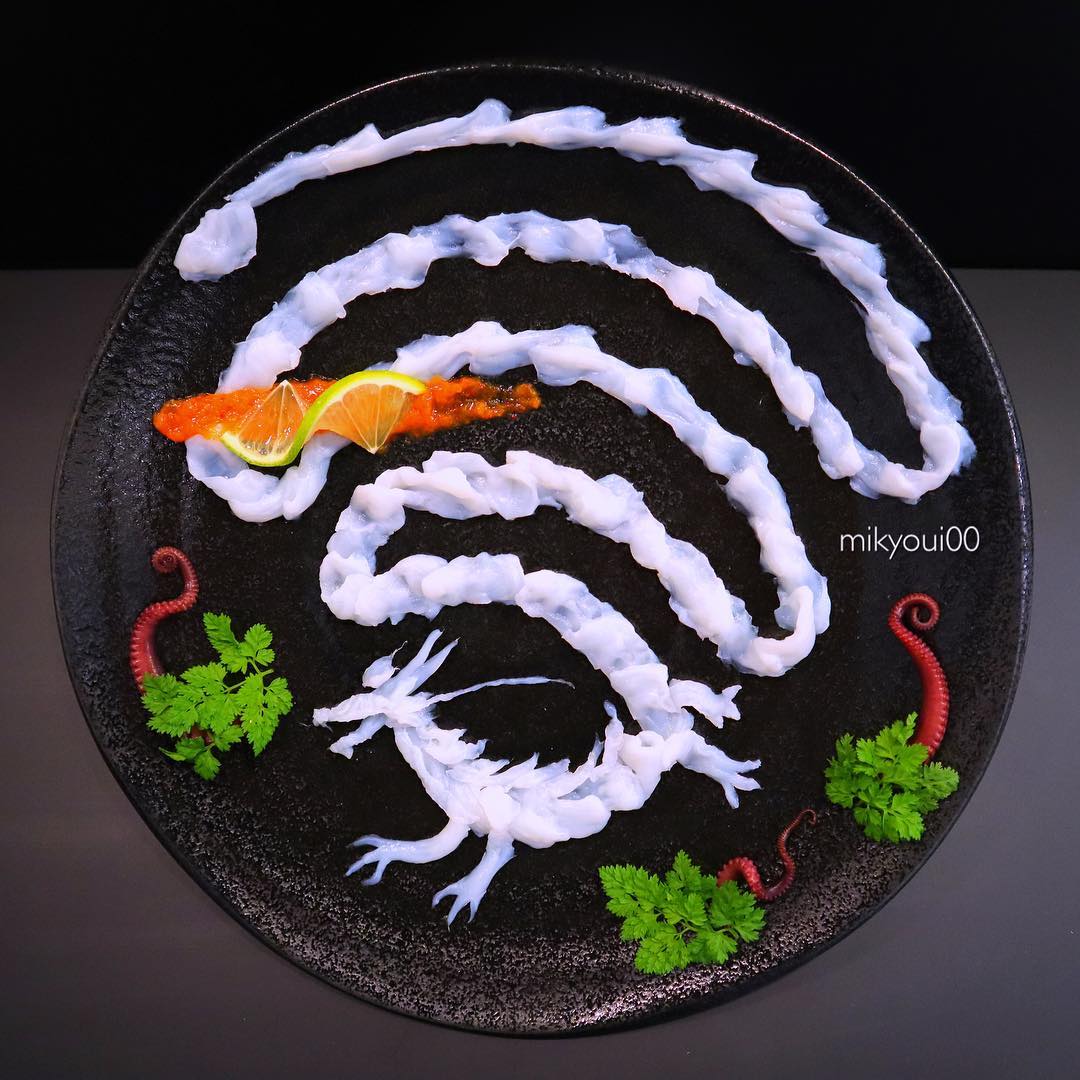 Ngả mũ bái phục đầu bếp Nhật, đem hết cả thế giới cổ tích vào từng miếng sushi - 5