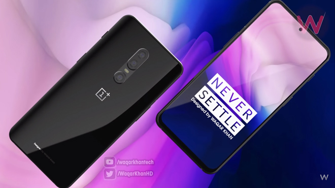 Choáng với video concept OnePlus 7 có “mụn ruồi” - 1
