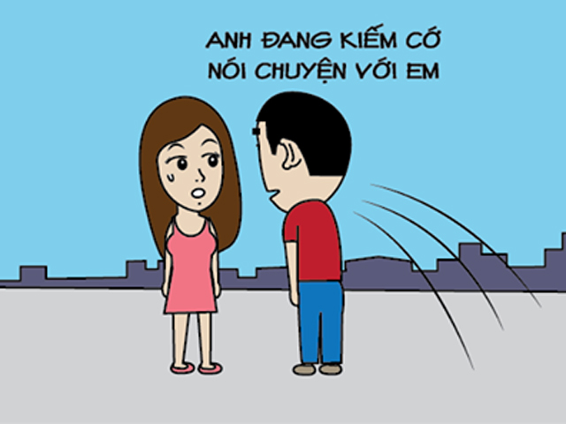 Tranh vui - Bí quyết làm quen gái trẻ cho chàng FA dịp Noel