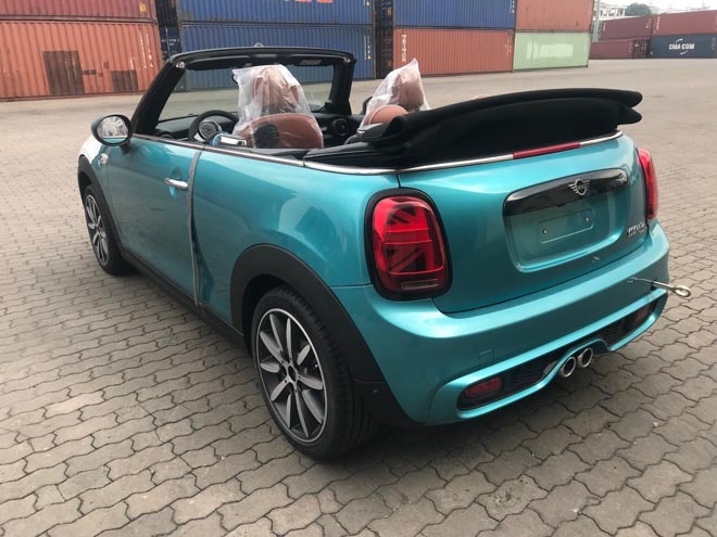 Hình ảnh Mini Cooper S 2019 bản mui trần vừa cập cảng Việt Nam - 5