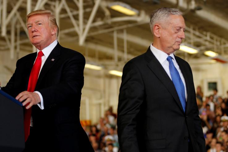 Bộ trưởng Quốc phòng Mỹ đột ngột từ chức, chỉ trích Trump - 1