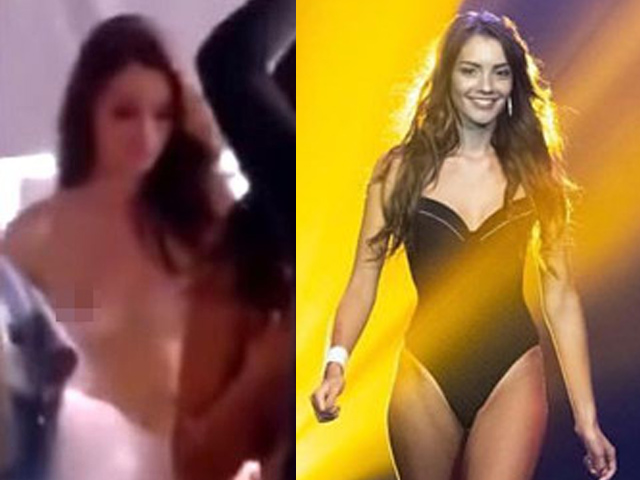 Đời sống Showbiz - Người đẹp 20 tuổi bị lộ ngực trên sóng trực tiếp gây bức xúc dư luận