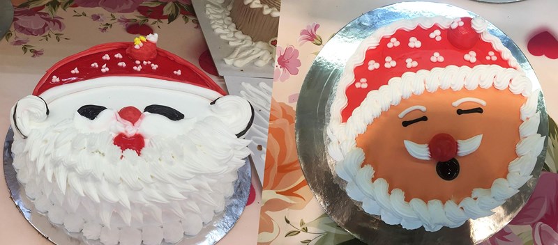 Bánh hình ông già Noel hút người mua dịp Giáng sinh - 3