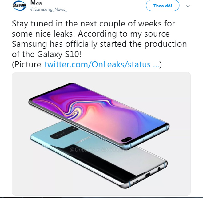 Galaxy S10 đang được sản xuất hàng loạt sớm - 3