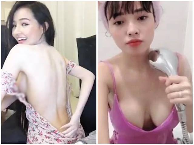 Ngân 98, vợ Lê Hoàng mặc hớ hênh livestream khiến fan nam ”dán chặt vào màn hình”