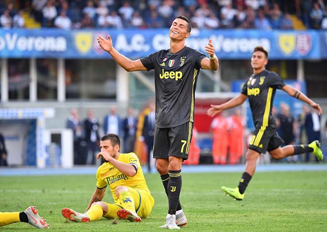 Juventus vÃ´ Äá»ch lÆ°á»£t Äi: Ronaldo má»ng âVuaâ chÆ°a thÃ nh & Äiá»p vá»¥ nghá» ÄÃ´ng - 1