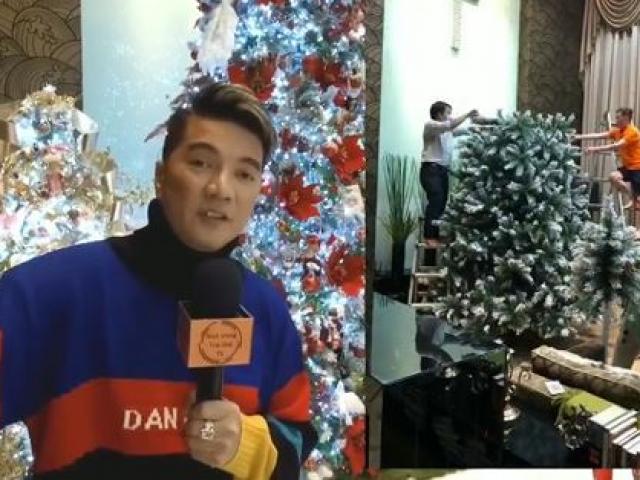 Sao Việt - Biệt thự 60 tỷ của Đàm Vĩnh Hưng lung linh trong ngày Giáng sinh