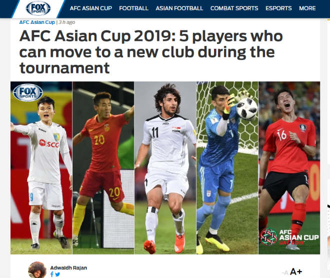 Báo châu Á: Quang Hải đẳng cấp châu Á, chinh phục Asian Cup rồi xuất ngoại - 2