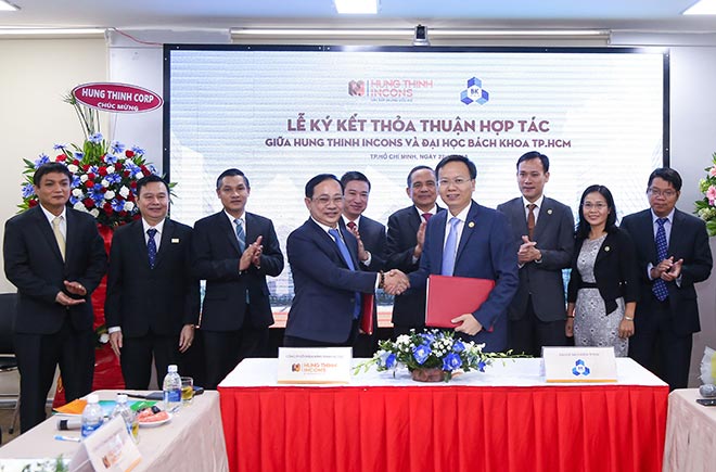 Hưng Thịnh Incons ký kết hợp tác cùng trường Đại học Bách Khoa TP.HCM - 1