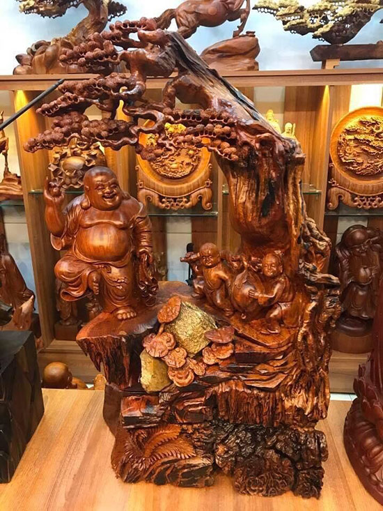 Tượng gỗ mỹ nghệ - Lựa chọn hàng đầu khi mua quà biếu tặng - 1