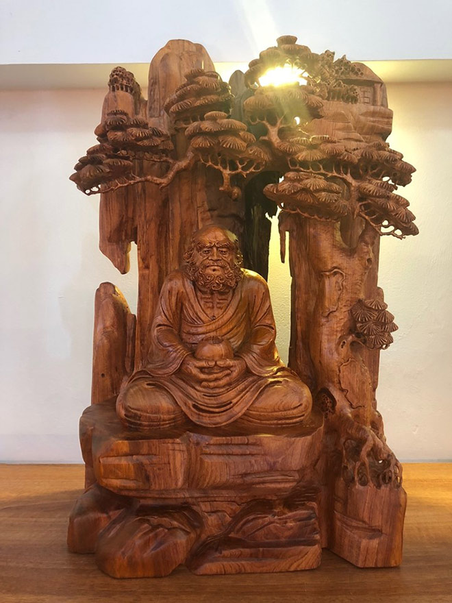 Tượng gỗ mỹ nghệ - Lựa chọn hàng đầu khi mua quà biếu tặng - 5