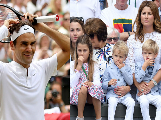 Thể thao - Hé lộ chuyện không ngờ về Federer: Nhờ vợ mình và "nhờ"... vợ bạn