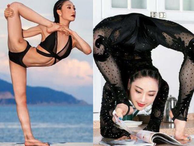 Thể thao - Mỹ nhân thể thao Trung Quốc gây sốt: Người dẻo như “cao su”