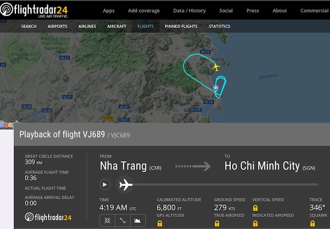 Cục Hàng không thông tin vụ máy bay VietJet Air quay đầu, đáp nhầm đường băng - 1