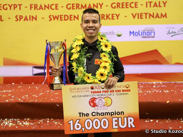 Thể thao - Bi-a Việt gây choáng váng thế giới: Hạ hết "trùm cuối" vô địch World Cup